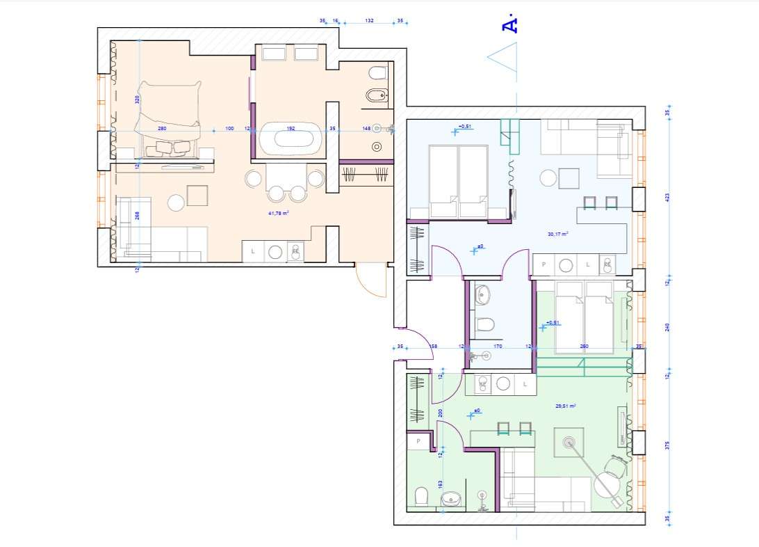 Podgórna przy Rynku | 116m² z 2 wejściami | Mieszkanie, Najem, Biuro