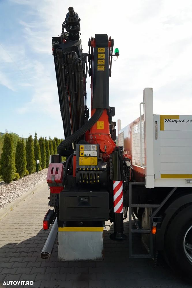 Renault C 430 / 8x4 / 7 M LIVRARE + PALFINGER 33002 HDS - ridicare: 14,5 M / CAPACITATE DE RIDICARE 9800 KG / RADIOCOMANDĂ / ROTATOARE / EURO 6 - 23