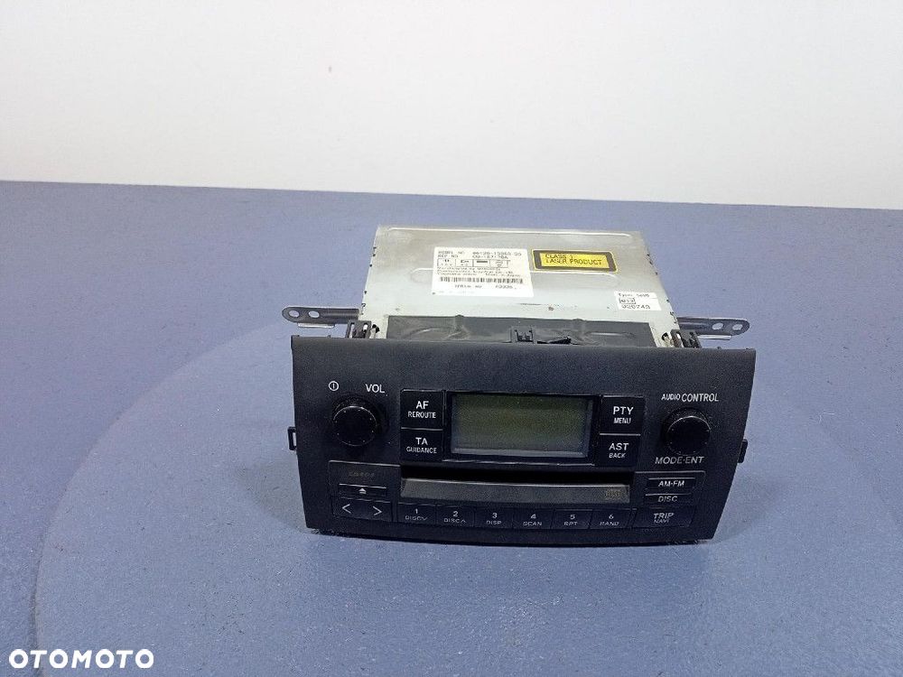 TOYOTA COROLLA VERSO I 01- RADIO CD FABRYCZNE 86120-13060-B0 - 1