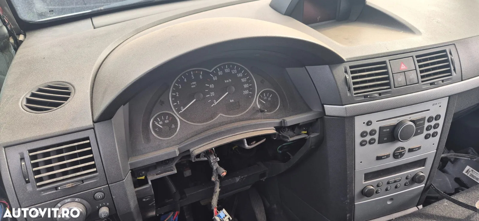 Haion portbagaj spate cu geam luneta Opel Meriva 2007 - 7