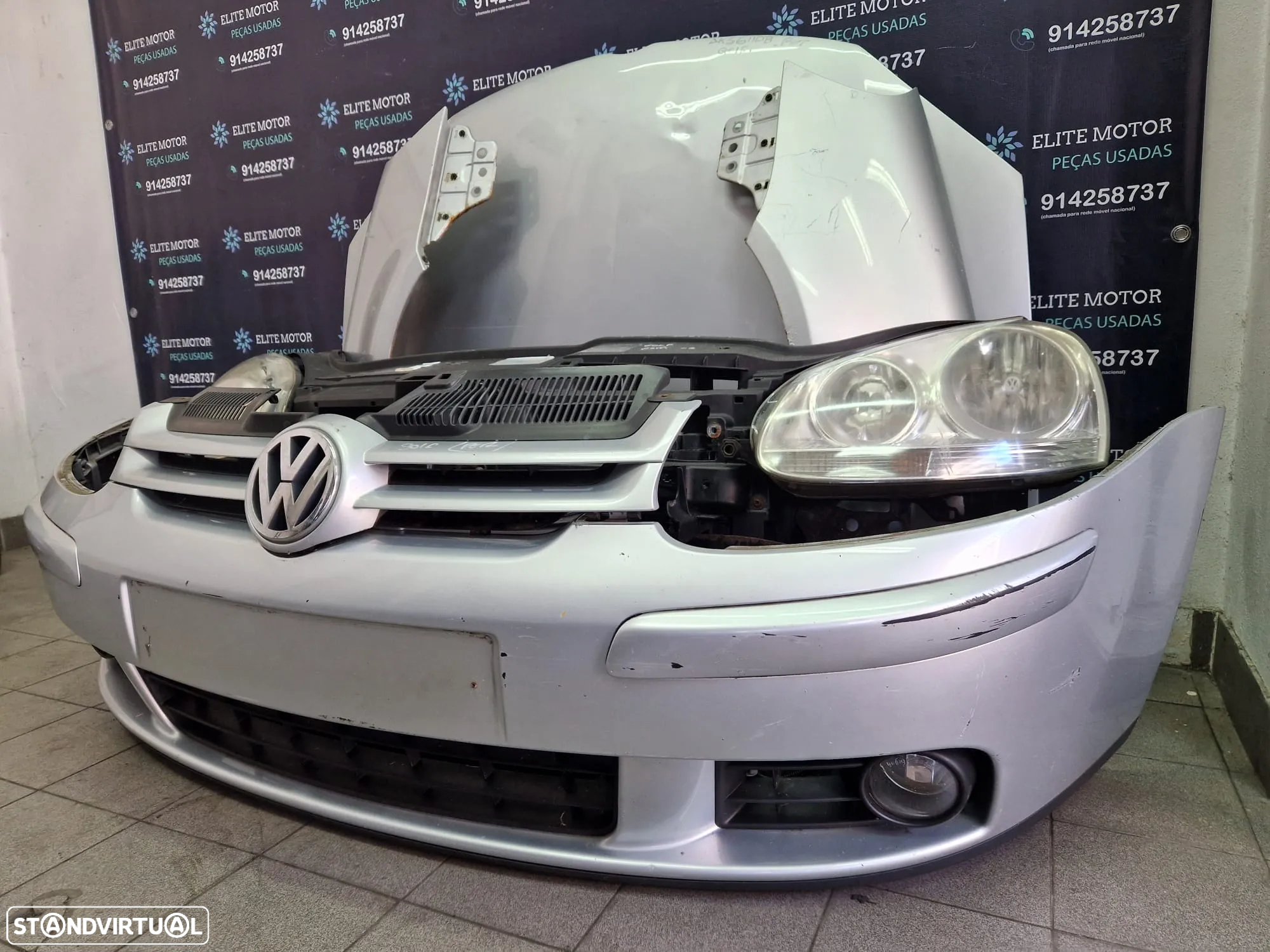 Frente completa usada VW GOLF V 5 1.9 TDI 105CV CAPOT PARACHOQUES OTICAS GUARDALAMAS VOLKSWAGEN - 2
