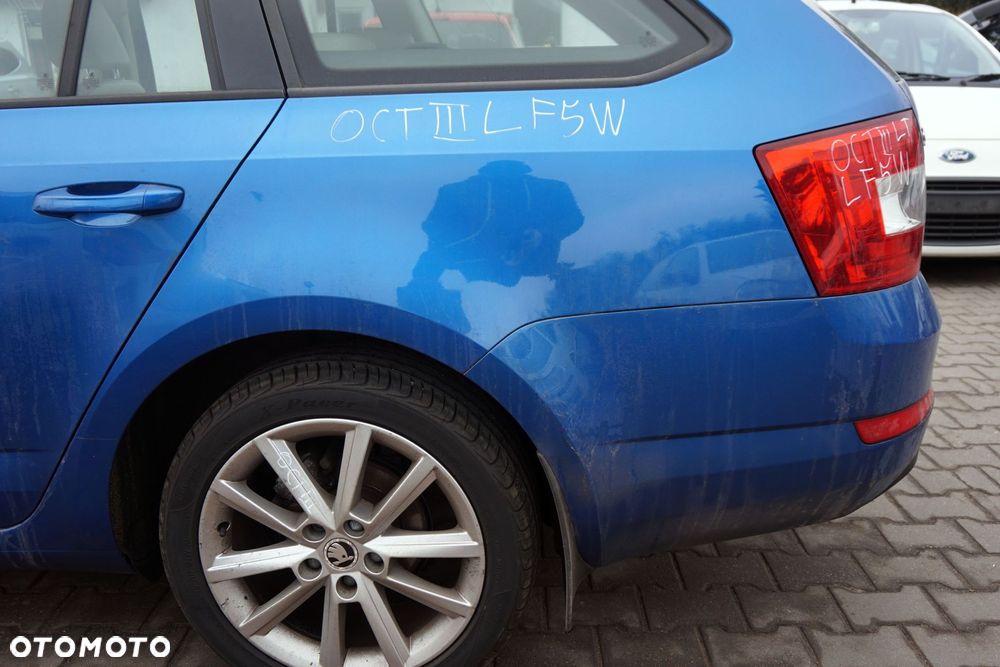 ĆWIARTKA BŁOTNIK TYLNY LEWY OCTAVIA LF5W III 5E5 KOMBI  SKODA 2012-2016 - 2