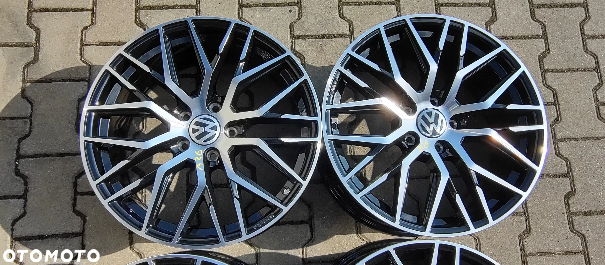 a26 5x112 VW Golf VI VII Caddy Jetta Touran Passat B8 B7 Tiguan 8jx18 - 4