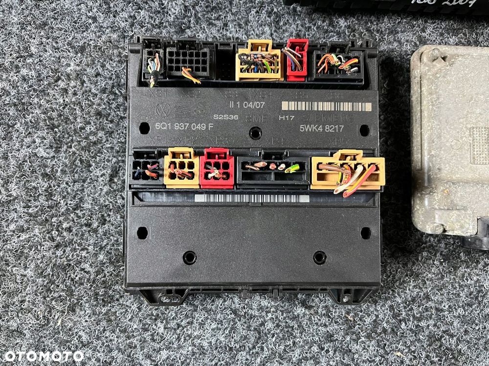 vw polo 9n 1.2 b zestaw startowy do odpalenia 03D906023D - 6