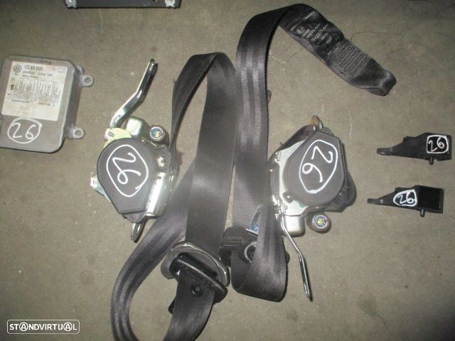 Kit Airbags 6Q0880201AC   1C09090605K  6Q0909606K  6Q0880204G  VW POLO 4 9N FASE 2 2008 1.4TDI 70CV 3P AZUL  PRETO - 5