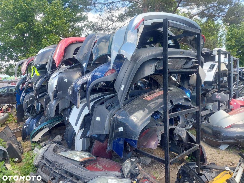 ZDERZAK TYŁ + BELKA + ŚLIZGI VOLKSWAGEN GOLF V HB 3D LC9Z - 6