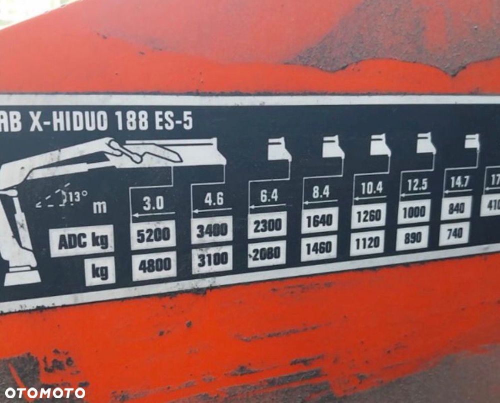 Mercedes-Benz 2640 / HDS HIAB 188 ES 5 / 6x4 /  Super Stan / z Francji - 17