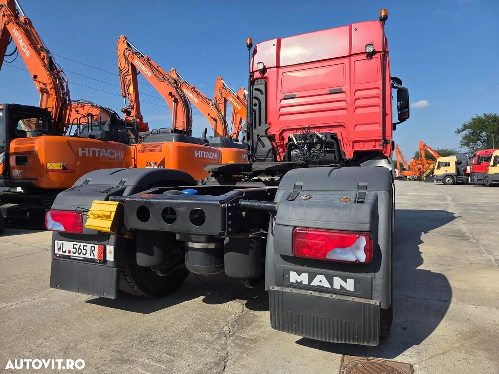 MAN TGX 18.500 4x2, 2018, 485.044km, rulata in GERMANIA, Carte identitateRAR, KIT BASCULARE, FULL OPTION, cutie automata+intarder, frigider, Aer cond STATIONARE, jante Aluminiu, anv 80% ok, rez aluminiu, posibilitate leasing 2 ani-PROMOTIE 21.900 Eur+Tva - 8