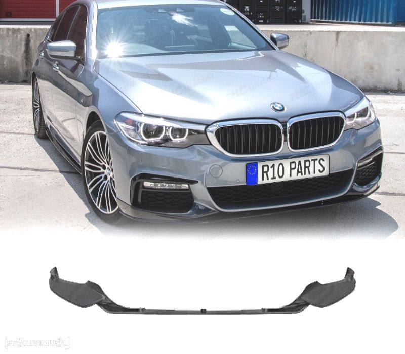 SPOILER LIP BMW G30 17-19 LOOK M PERFORMANCE PRETO - 1