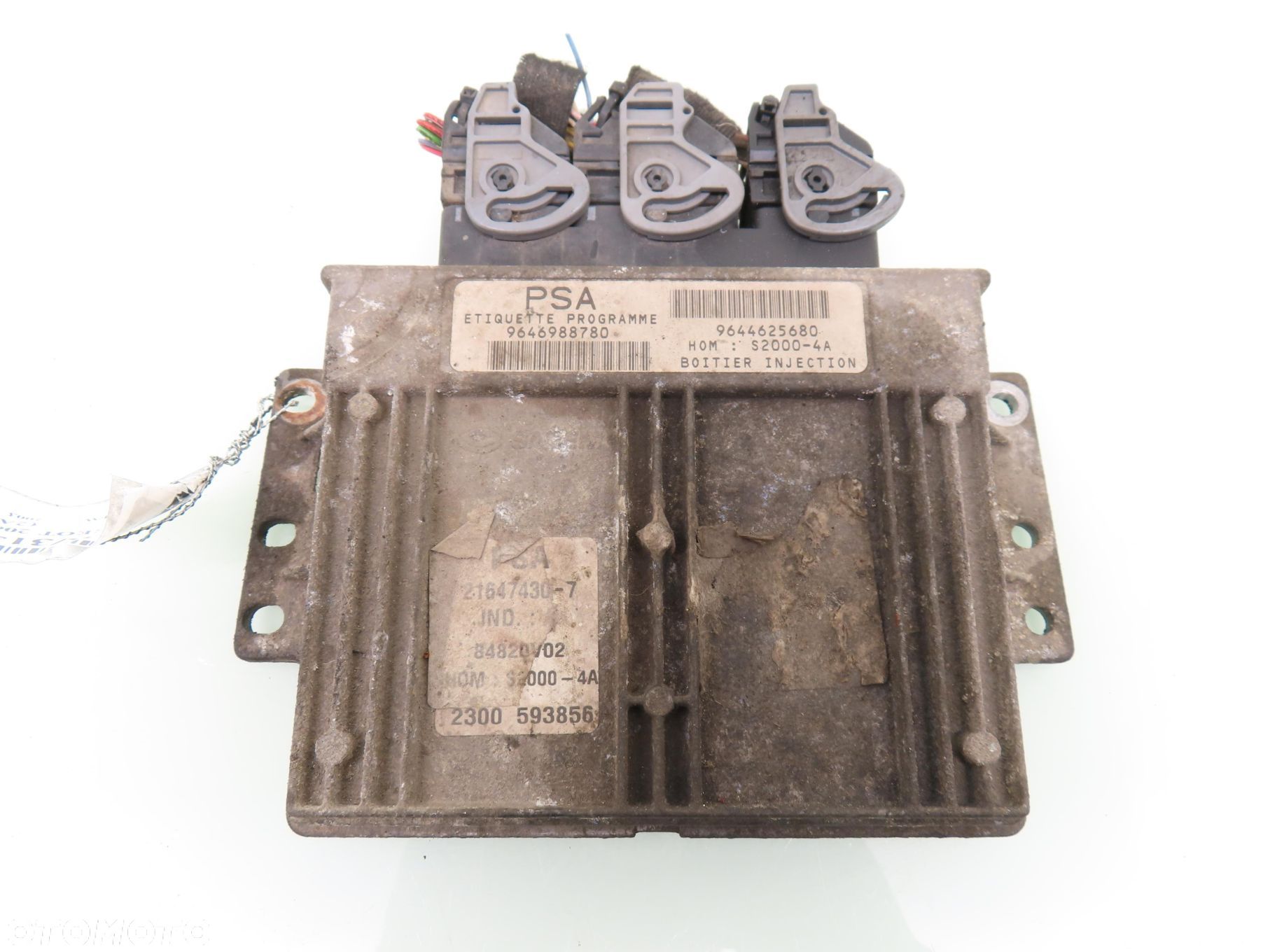 STEROWNIK PEUGEOT 206 1.4 9646988780 - 1
