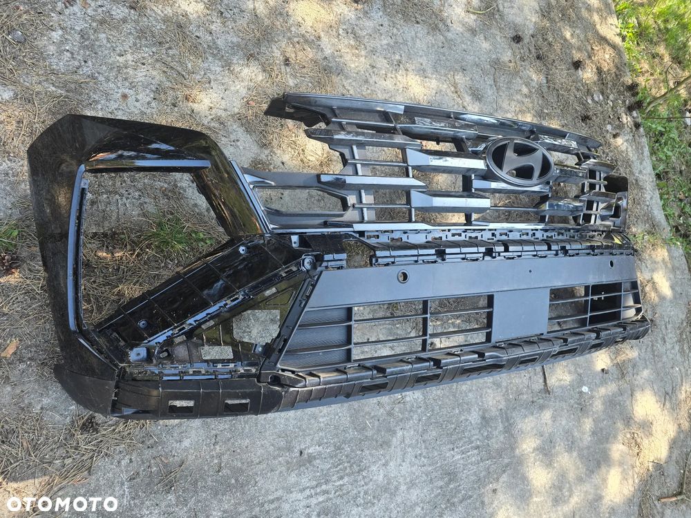 Hyundai tucson III lift 2024 2025 zderzak przód grill ładny oryginał - 3