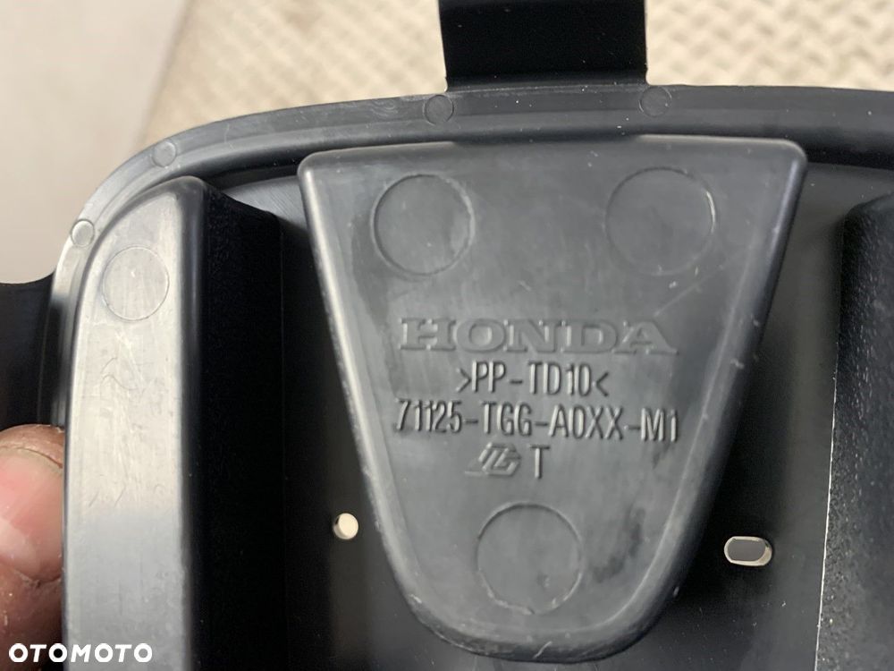 NOWA ORYGINALNA PODSTAWA WSPORNIK POD ZNACZEK PRZÓD HONDA CIVIC X 17-21 71125-TGG-A01 - 4