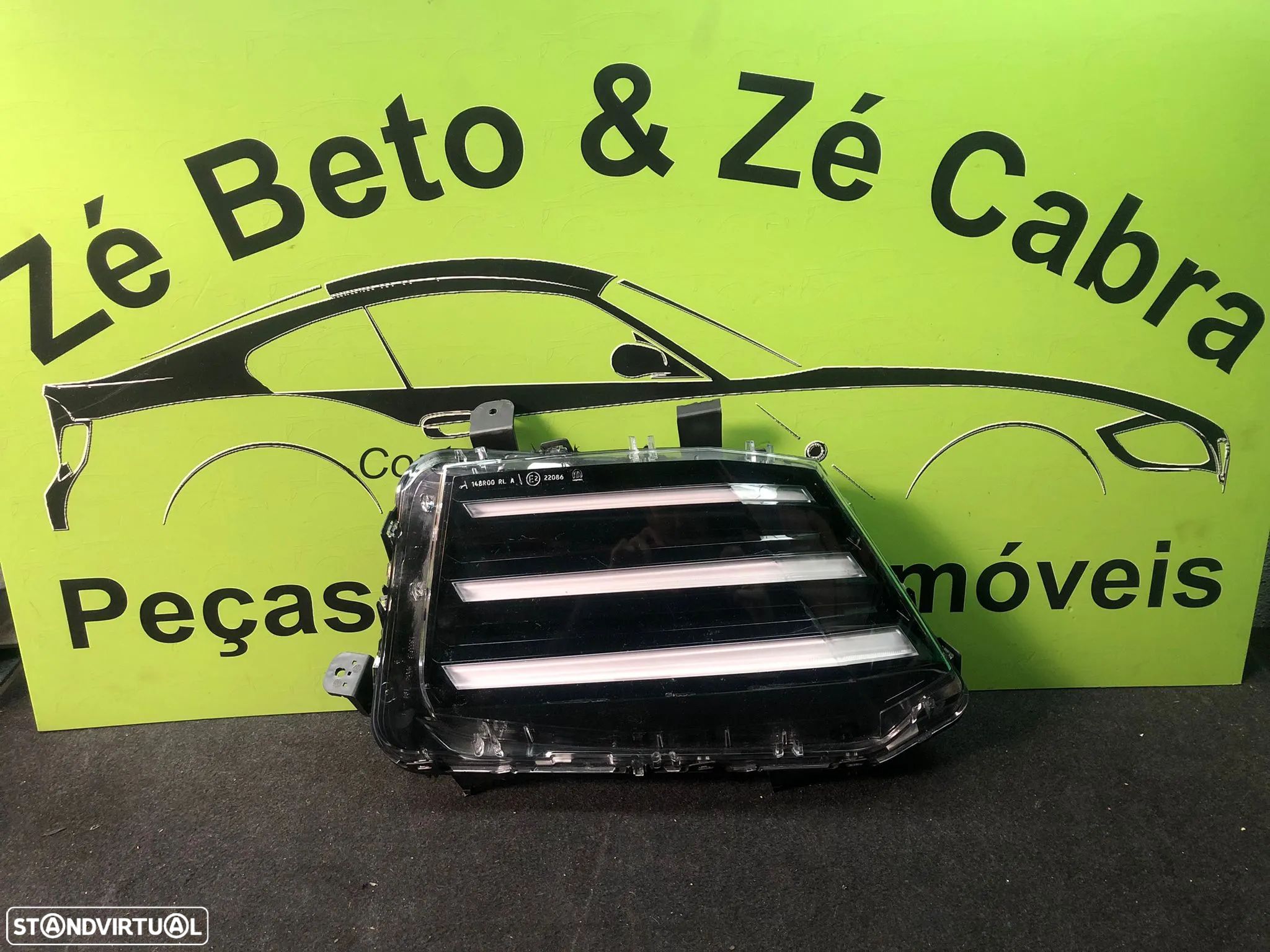 PEUGEOT 208 / 2008 II FAROL LED DIURNO  ESQUERDO - FF672 - 1