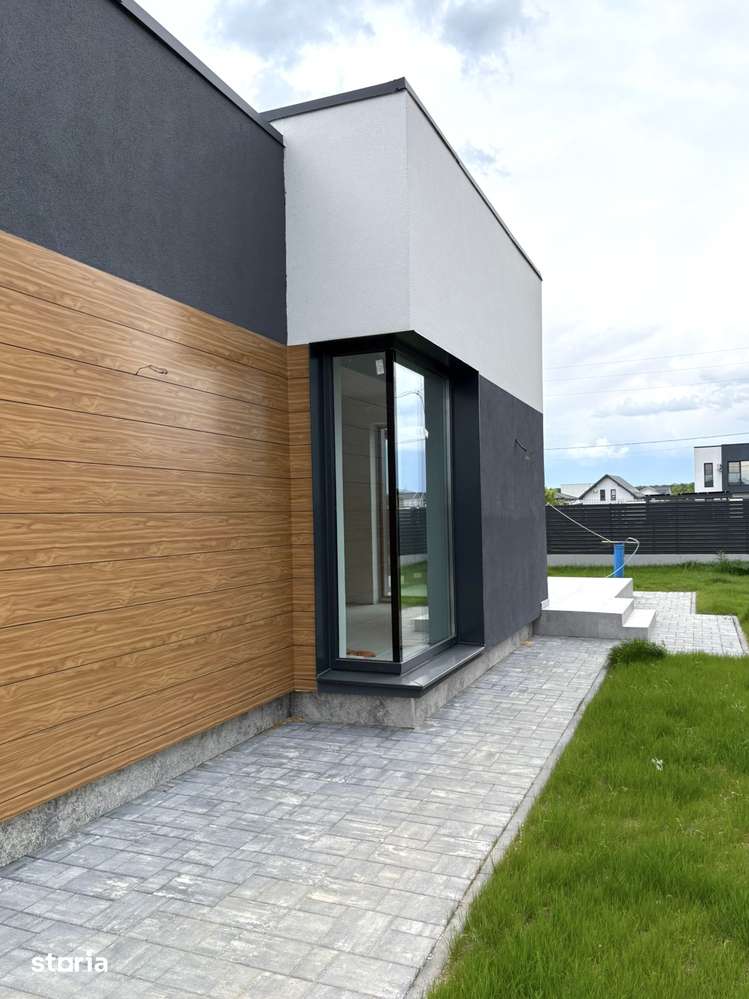 Casa 4 camere, parter, 500 mp teren, Balotesti - direct dezvoltator - Imagine principală: 5/12