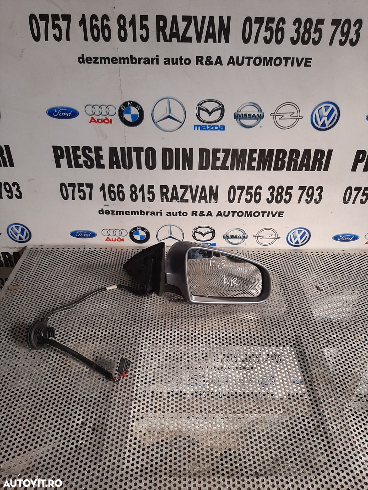 Oglinda Dreapta Audi A6 4F C6 An 2004-2005-2006-2007-2008-2009 Electrica Vandut De Firma Cu Garanti - 1