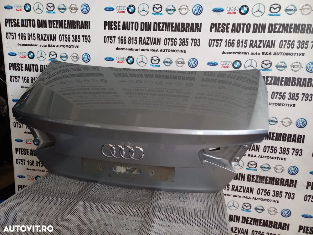 Capota Spate Portbagaj Hayon Audi A8 4H D4 Originala Intacta An 2010-2011-2012-2013-2014-2015-2016- - 7