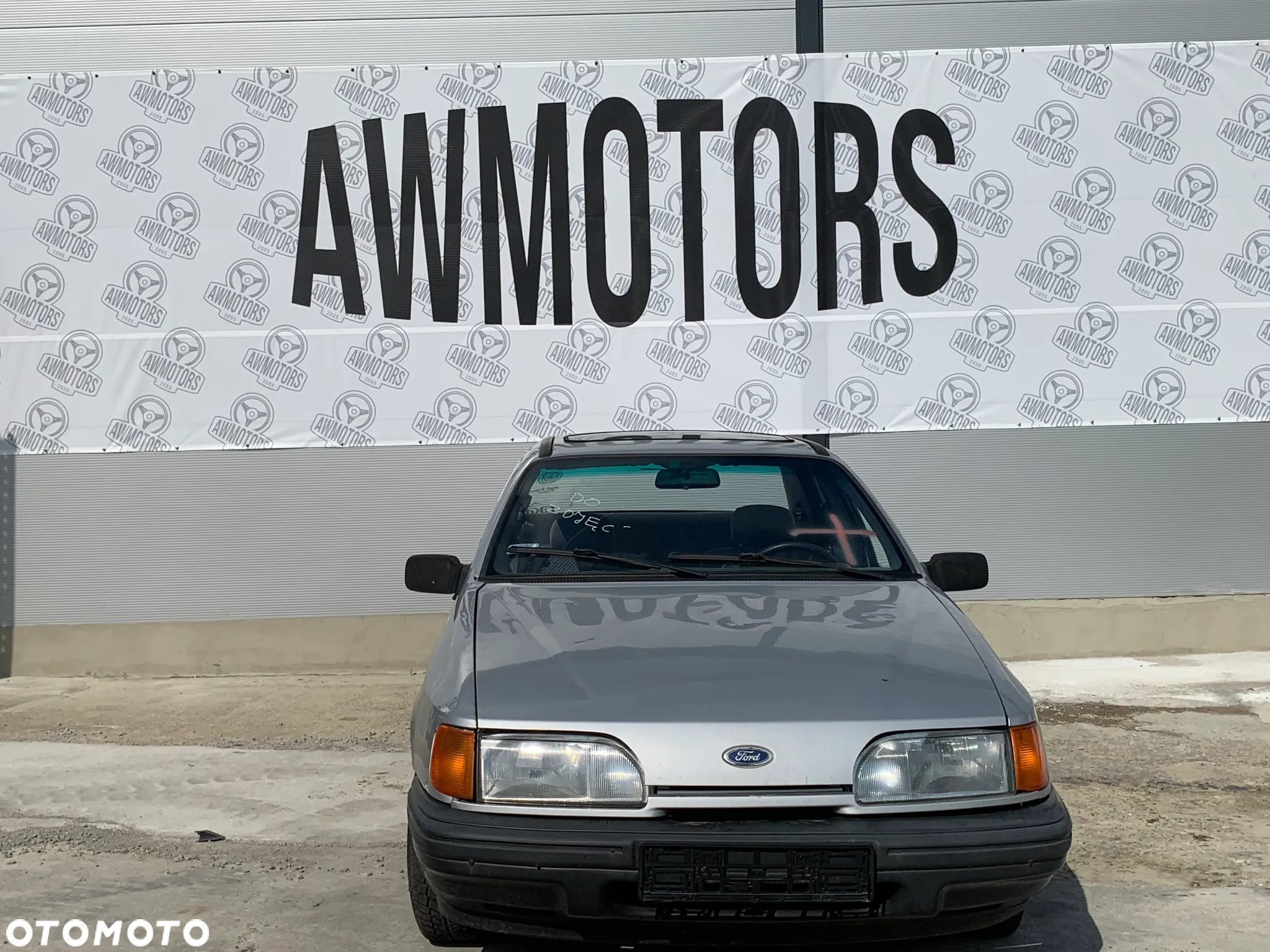 FORD SIERRA 1987 *SAMOCHÓD NA CZĘŚCI* 1034 MASKA LAMPA DRZWI LUSTERKO ZDERZAK GRILL BŁOTNIK KLAPA BELKA PRAWE LEWE PRZÓD TYŁ - 2