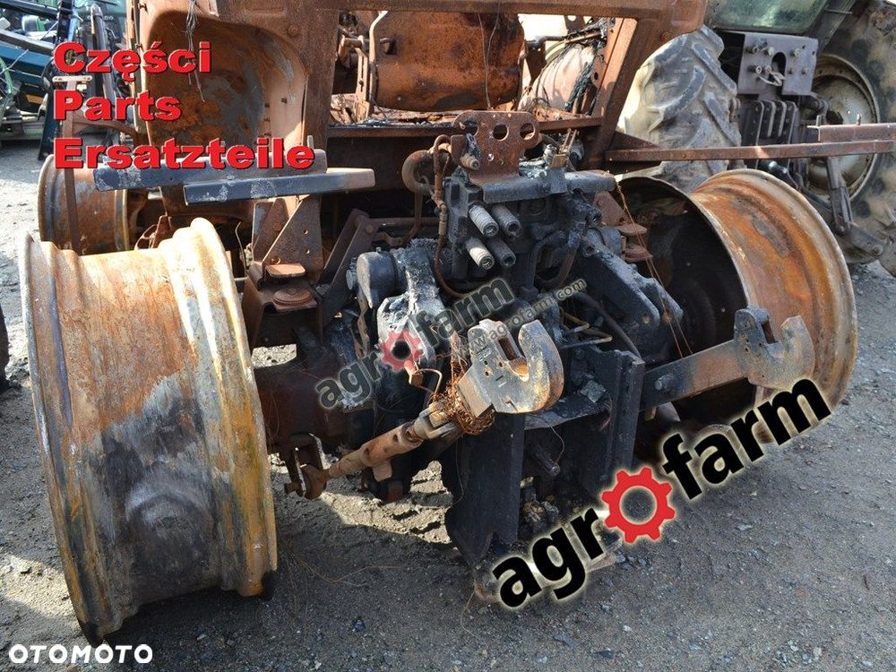 Deutz Agrotron K110 części, skrzynia biegów, oś - 3