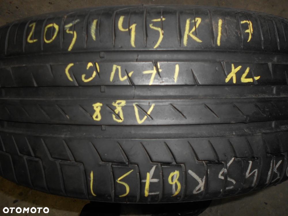 OPONY 205/45R17 CONTINENTAL PREMIUM CONTACT 6 XL DOT 1519 / 2117 7.9MM - 2