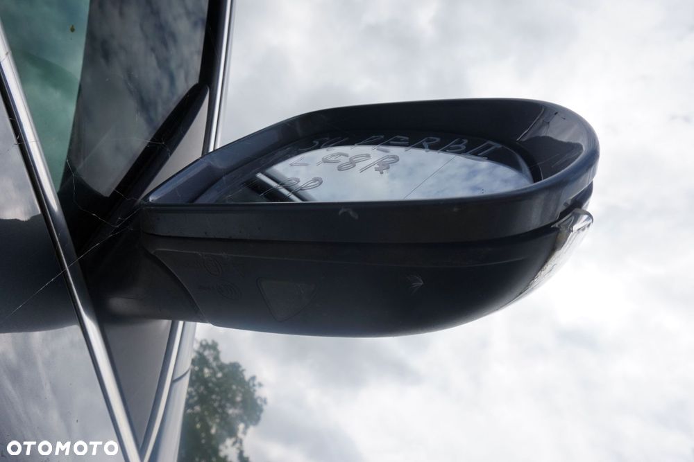 LUSTERKO ELEKTRYCZNE PRAWE SUPERB II 3T LF8L SKŁADANE EL UK SREBRNY SKODA 2008-2013 - 5