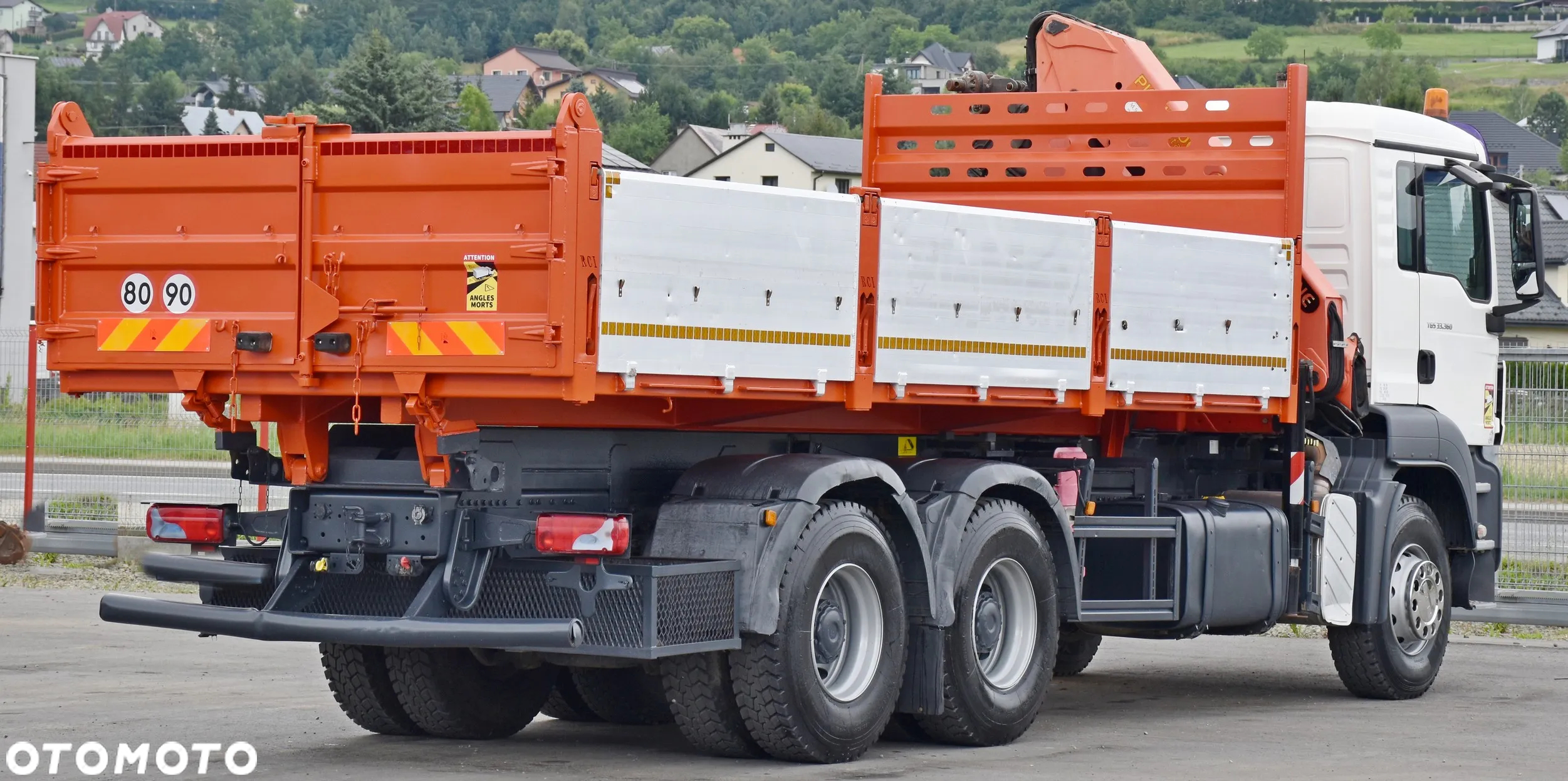MAN TGS 33.360 * WYWROTKA 6,40 m + PK 15500 / 6x4 * STAN BDB - 6