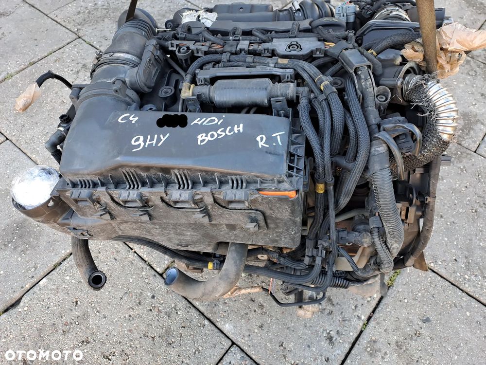 Citroen C4 1.6 HDi 109KM silnik kompletny kod 9HY 9HZ - 2