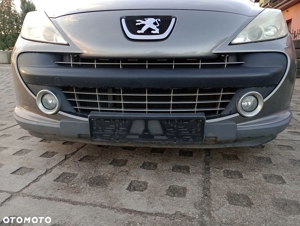 PEUGEOT 207 OUTDOOR maska lampy zderzak błotniki przód chłodnice pas belka przód EU - 10