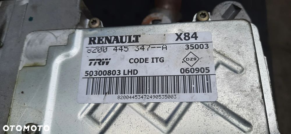 KOLUMNA KIEROWNICZA WSPOMAGANIE ELEKTRYCZNE Renault Megane 2 Scenic 2 8200445347 a 50300803 lhd X84 - 2