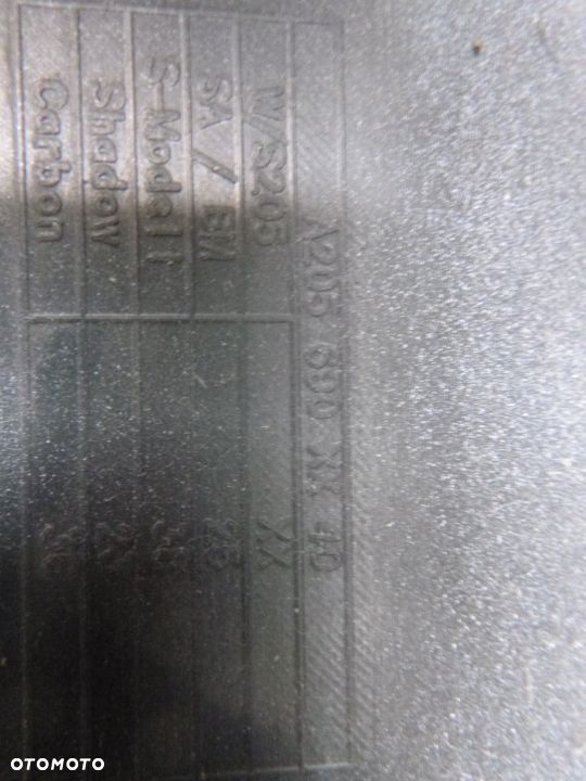 MERCEDES W205 NAKŁADKA LISTWA PROGOWA PRAWA A205690XX40 - 3