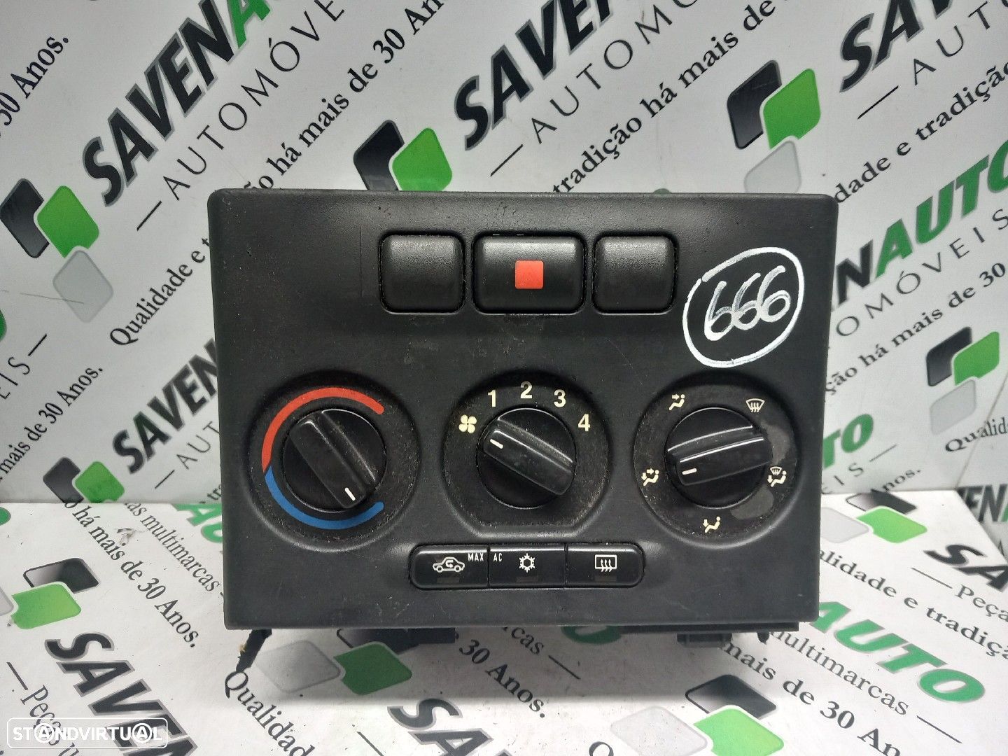 Comando / Botão De Sofagem / Climatronic Opel Zafira A Veículo Multius - 1