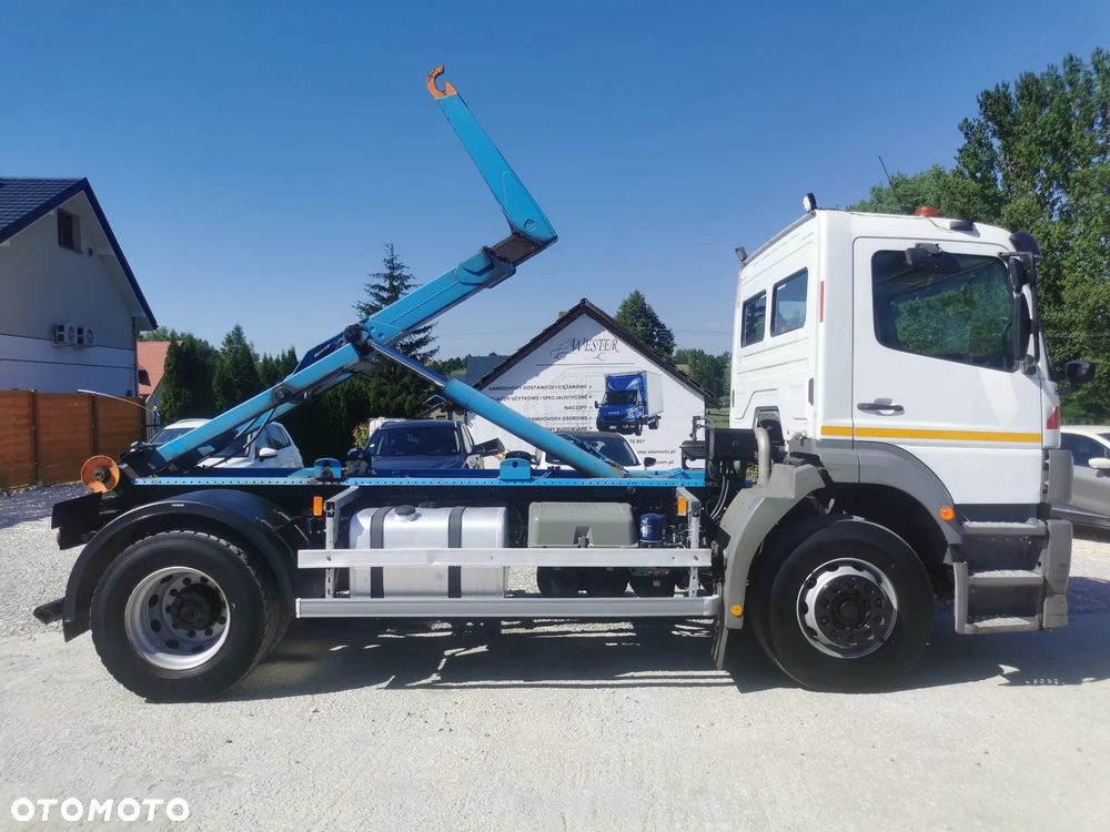 Mercedes-Benz Atego 18.230 Hakowiec do kontenerów płyta czołowa Blokada mostu Hydraulika - 8
