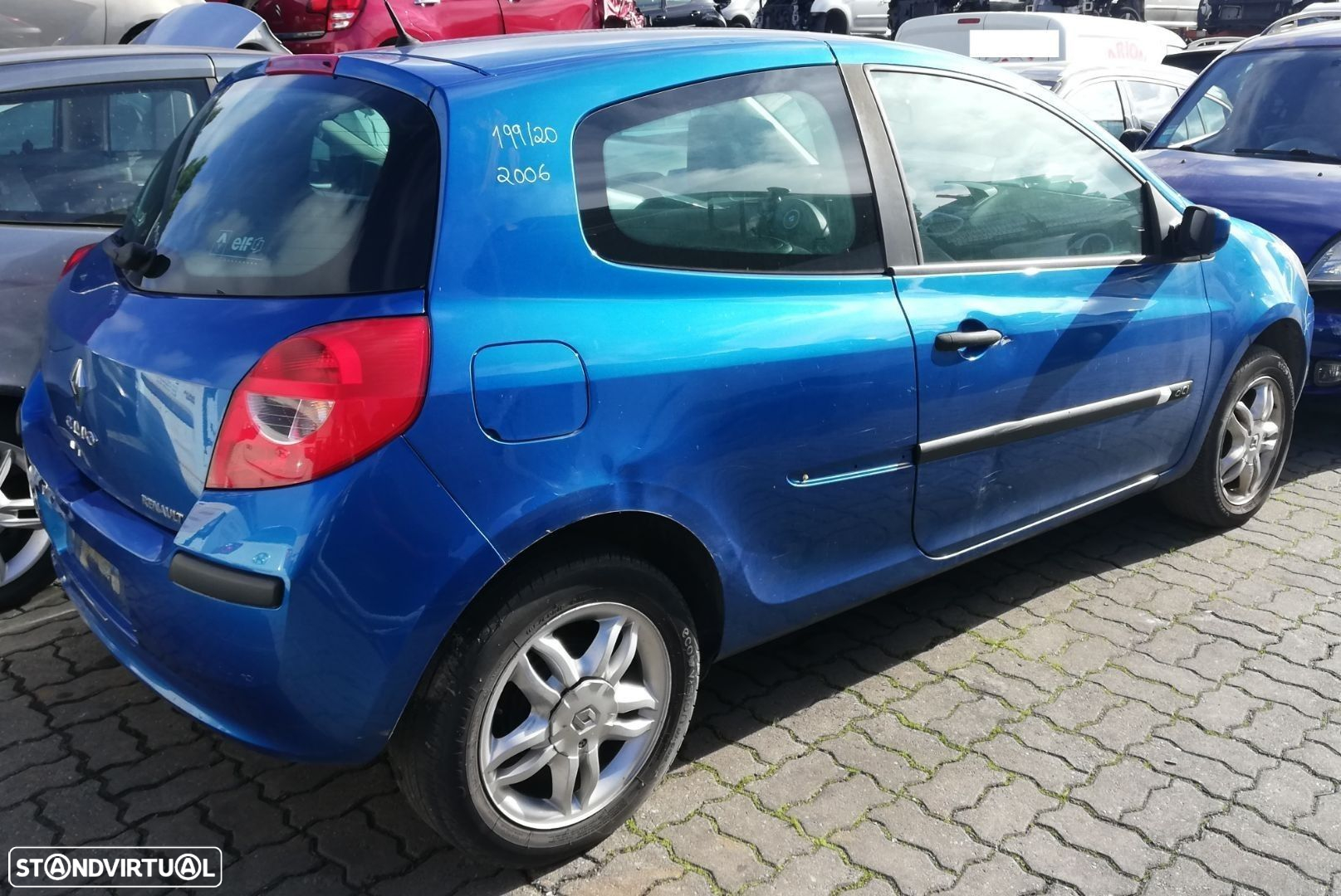Peças Renault Clio III 2005 a 2010 - 3