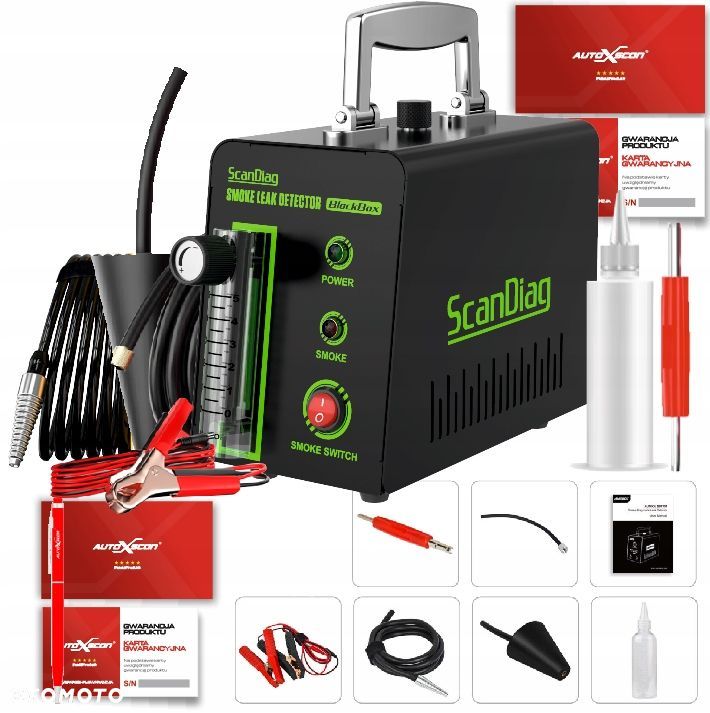 GENERATOR DYMU DYMNY TESTER SZCZELNOŚCI ScanDiag BlackBox ZADYMIARKA EVAP - 1
