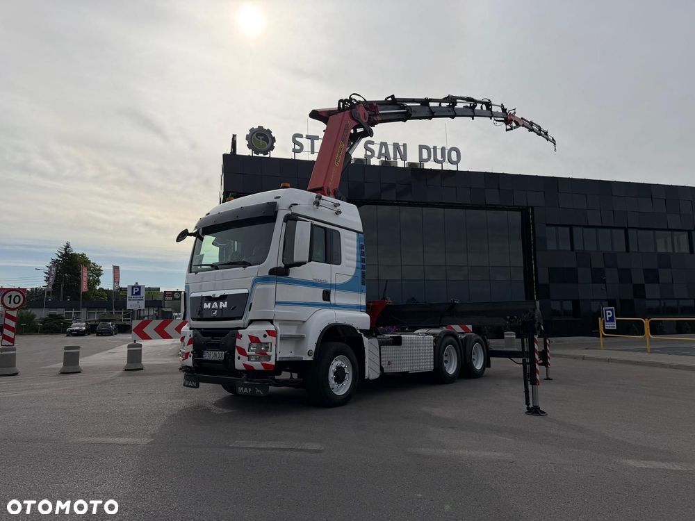 MAN TGS 26.480 6x6H PALFINGER PK 44002 FLY Jib Wciągarka HDS Siodło - 11