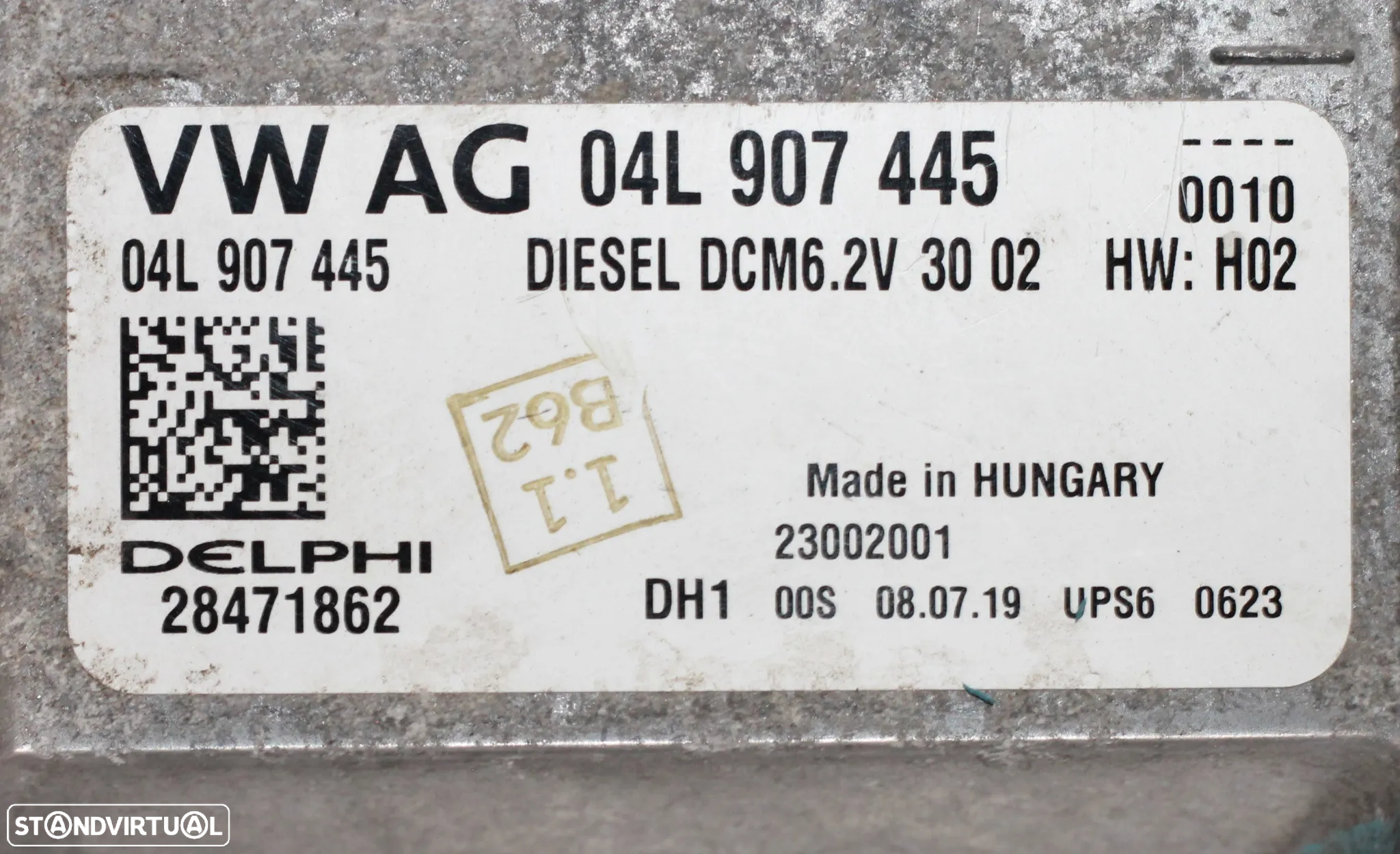CENTRALINA DE MOTOR VW TRANSPORTER - 5