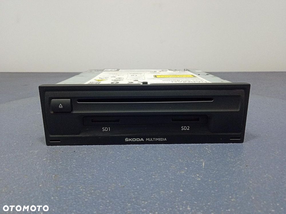SKODA SUPERB III 15- CZYTNIK NAWIGACJI MIB 2 3V0035043D - 1