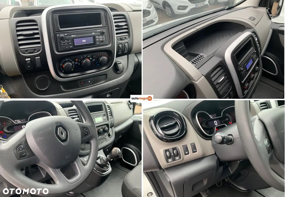 Renault Trafic L2H1 6cio osobowy Brygadowy DOKA Homologacja cięż. N1 FVAT23 Duża Ładowność 972kg - 5