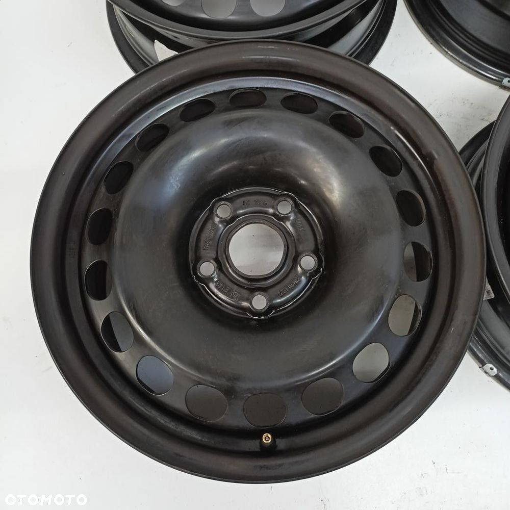Felgi 5x112 16 Vw Passat B8 3Q0601027 + Kołpaki 4szt (F3718) - 5