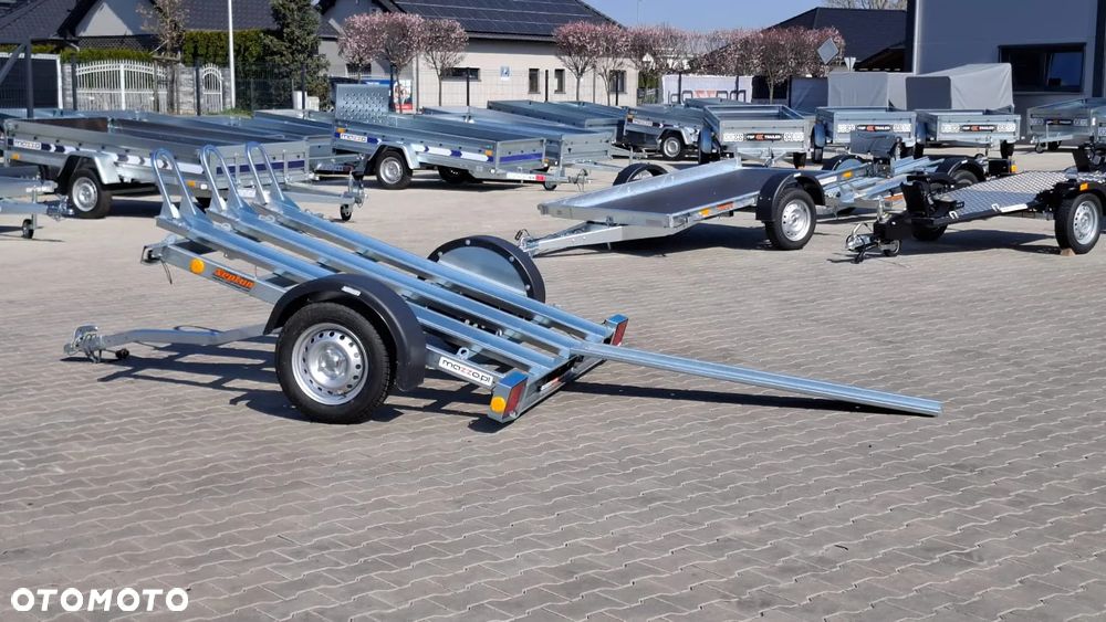 Neptun DOSTAWA Przyczepka 225x148,5cm N7-221 pm3 Lekka przyczepa jednoosiowa na 3 motory! DMC 750 kg GN202 - 5