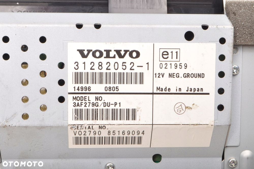 VOLVO S40 II V50 C70 II WYŚWIETLACZ 31282052 - 3