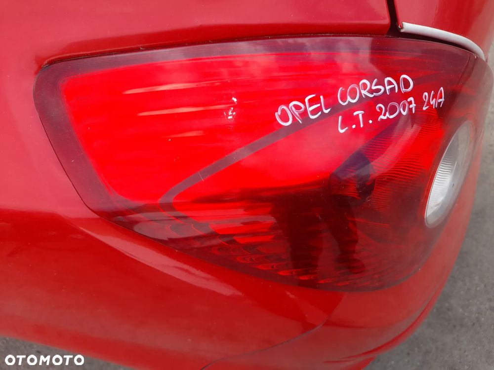 OPEL CORSA D LAMPA LEWY TYŁ LEWA TYLNA - 6