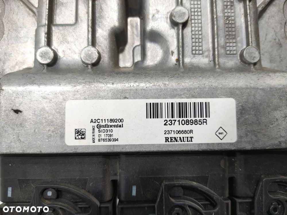 komputer sterownik silnika renault kangoo iii 1.5 dci 237106680r 237108985r - 4