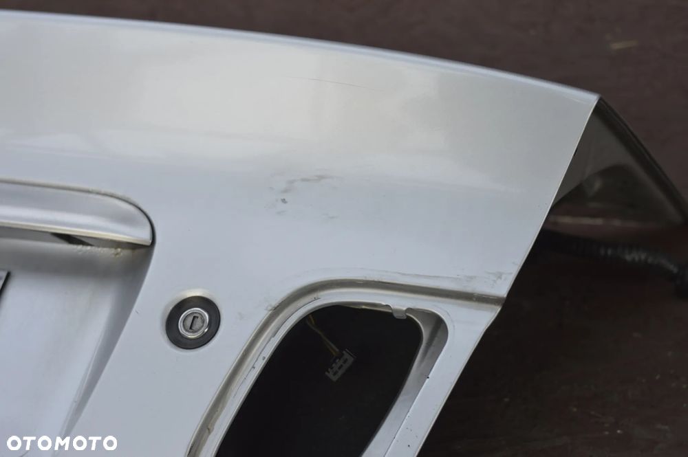 BMW E46 SEDAN ORYGINALNA KLAPA BAGAŻNIKA TYŁ W KOLORZE TITANSILBER 354/7 O NR.  41 62 7 003 314 / 41 62 8 238 462 OEM W DOBRYM STANIE BEZ RDZY - 9