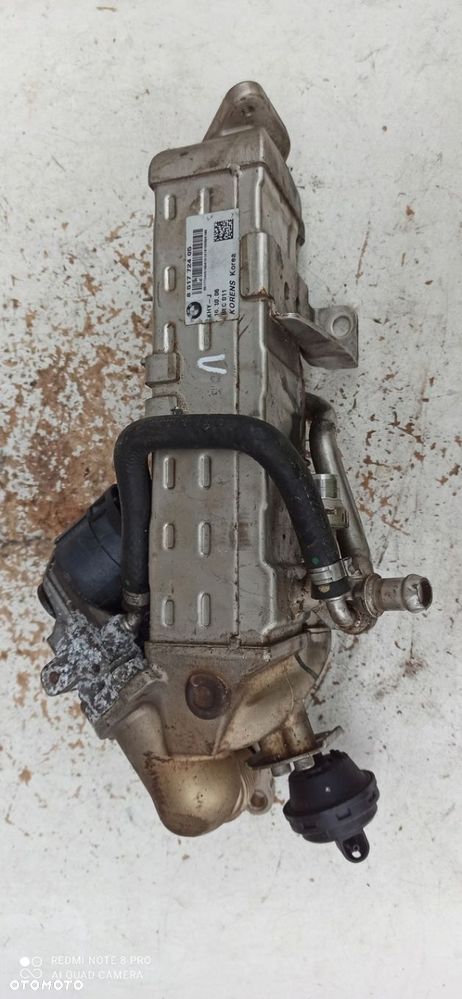 BMW F10 F15 3.0D 2.0D CHŁODNICA SPALIN EGR 8517724 - 3