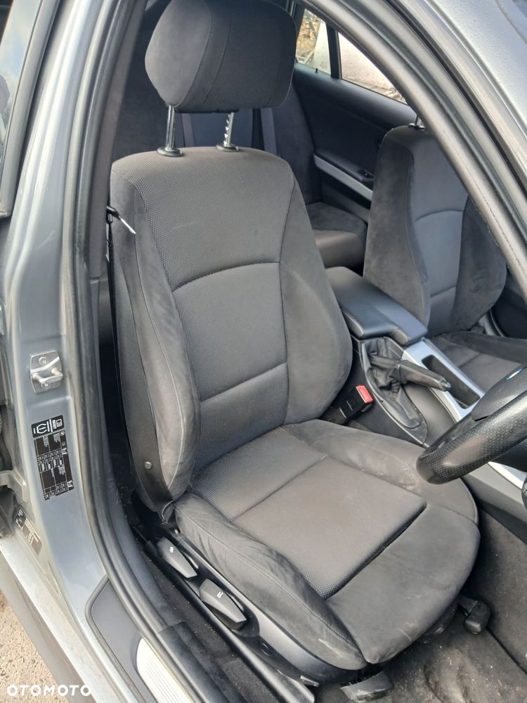 FOTELE KANAPA BMW E91 M PAKIET ALCANTARA . - 8