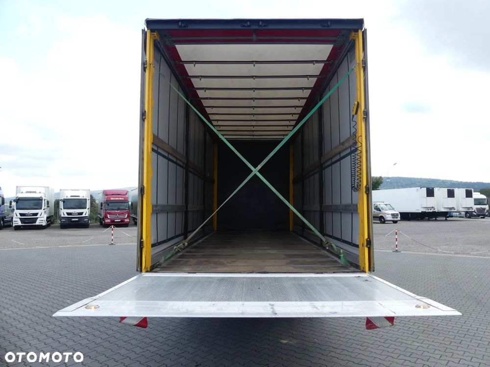 MAN TGM 18.340 / FIRANKA 7.70 + WINDA / ZSUWANY DACH / EURO 6 / - 19