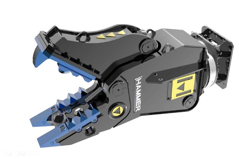 SZCZĘKA KRUSZĄCA nożyce wyburzeniowe HAMMER DRK21 waga 2000kg koparka 16-27 ton - 1