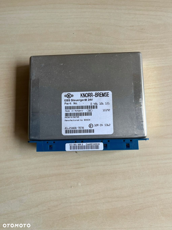 STEROWNIK KOMPUTER EBS MAN TGX, TGS 81.25808-7078