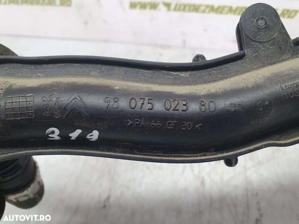 Tubulatura conducta apa 9807502380 1.2 benzina Citroen C4 Picasso 2 [ - 5