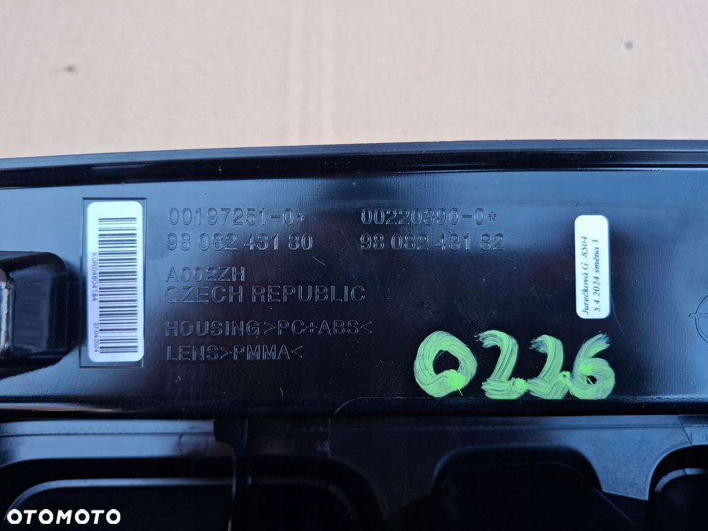 lampa tył jumpy expert proace iii oryginał super stan - 11